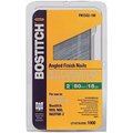 Bostitch Collated Finishing Nail, 2-1/2 in L, 15 ga, Coated FN1540-1M